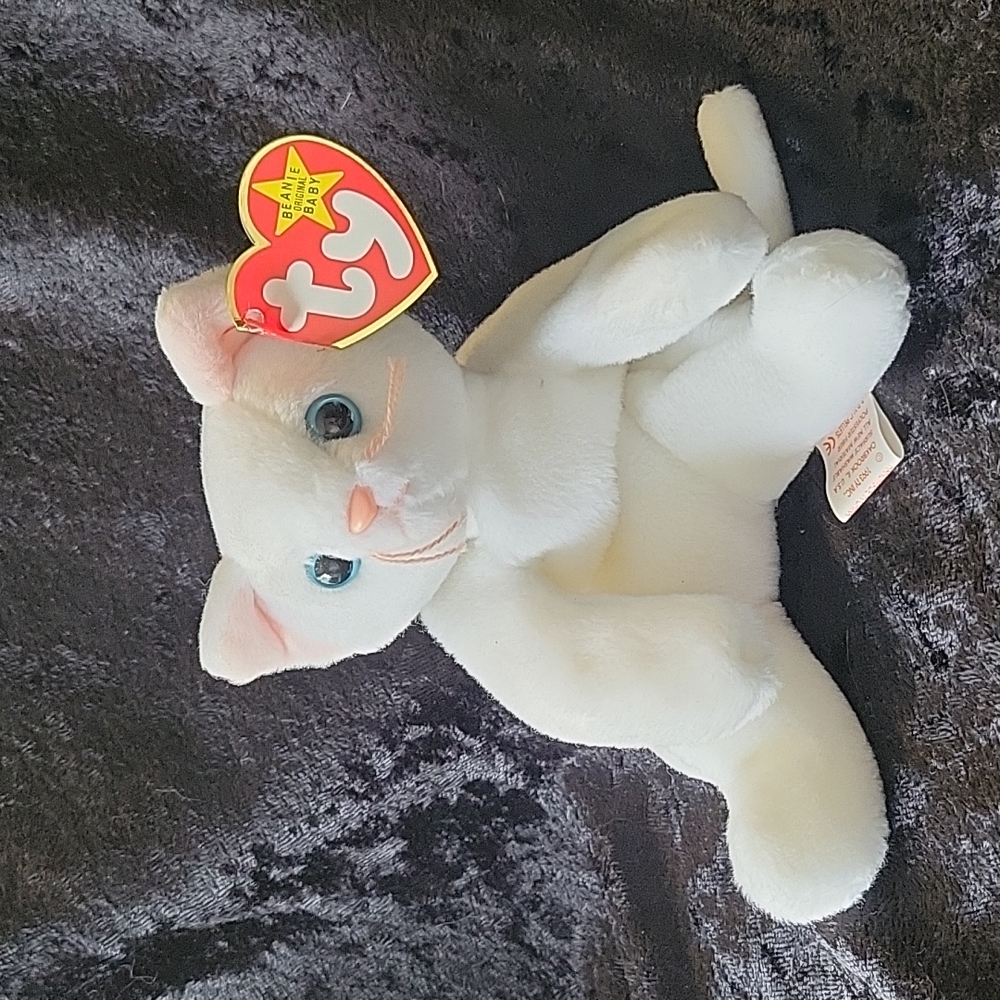 TY 1995 Flip the cat beanie baby